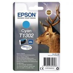 Epson T1302 XHY Cyan Inkjet Cartridge C13T13024012 Inkjet Cartridges