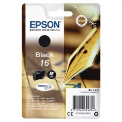 Epson 16 Black Inkjet Cartridge C13T16214012 Inkjet Cartridges