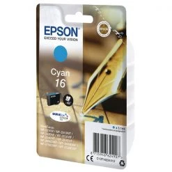 Inkjet Cartridges Epson 16 Cyan Inkjet Cartridge C13T16224012