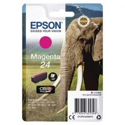 Epson 24 Magenta Inkjet Cartridge C13T24234012 Inkjet Cartridges