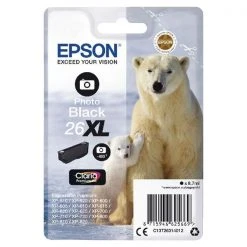 Epson 26XL Photo Black Inkjet Cartridge C13T26314012