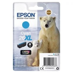 Inkjet Cartridges Epson 26XL Cyan Inkjet Cartridge C13T26324012