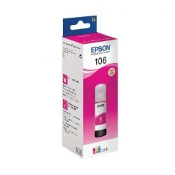 Inkjet Cartridges Epson 106 EcoTank Magenta Ink Bottle C13T00R340