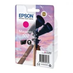 Epson Singlepack 502 Ink Magenta C13T02V34010 Inkjet Cartridges