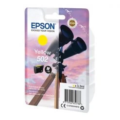 Inkjet Cartridges Epson Singlepack 502 Ink Yellow C13T02V44010