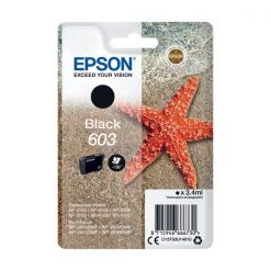 Inkjet Cartridges Epson Starfish 603 Black Ink Cartridge C13T03U14010