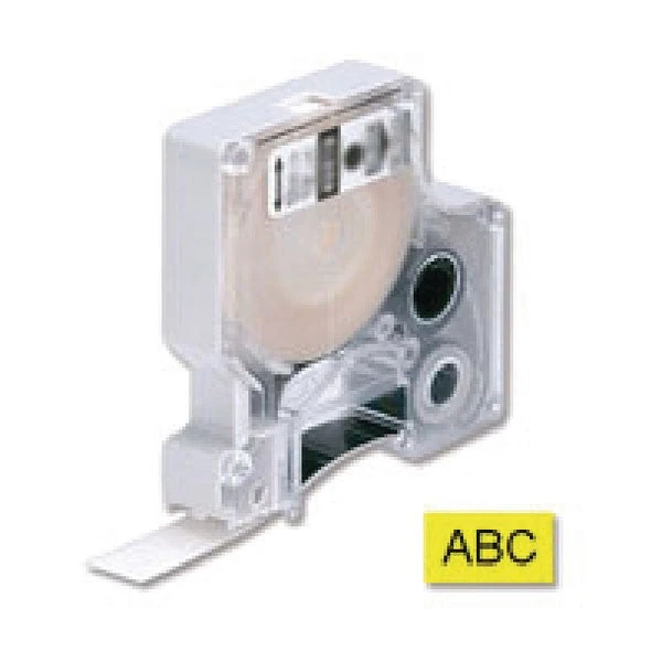 Dymo 40918 D1 LabelMaker Tape 9mm X 7m Black On Yellow S0720730 3 Dymo 40918 D1 LabelMaker Tape 9mm X 7m Black On Yellow S0720730