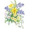 Museums & Galleries Easter Flowers (5 Pack) Greetings Cards