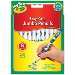 Childrens Colouring Pens And Pencils Crayola First 8 Jumbo Pencils