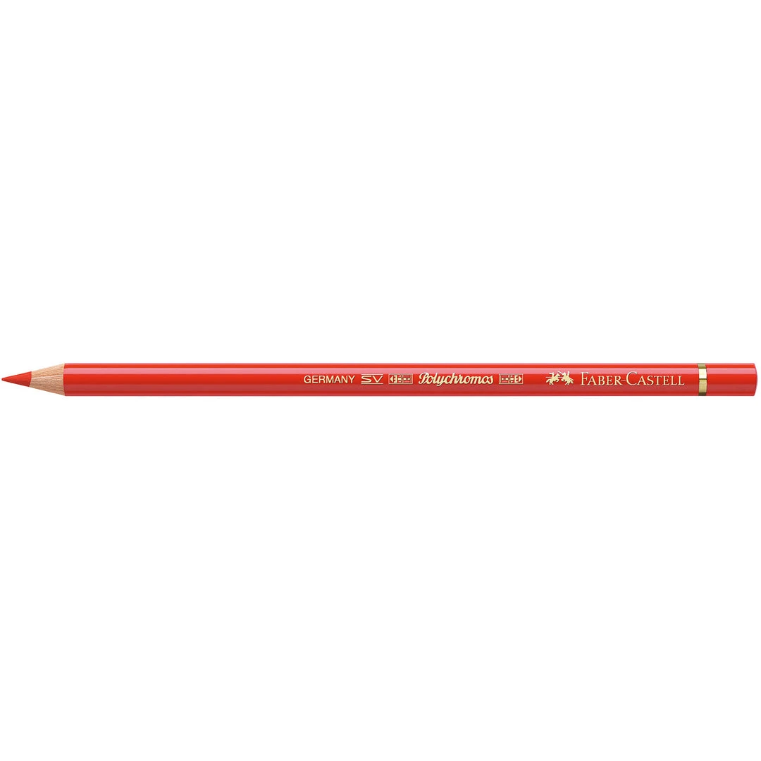 Faber-Castell Drawing & Colouring Polychromos Artists' Pencil Light Cadmium Red (117) 3 Faber-Castell Drawing & Colouring Polychromos Artists' Pencil Light Cadmium Red (117)