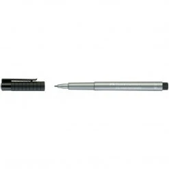 Faber-Castell PITT Artist Pen Bullet Tip Metallic Silver (251)