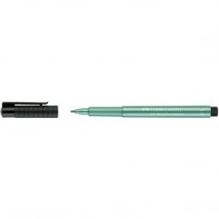 Faber-Castell PITT Artist Pen Bullet Tip Metallic Green (294) Drawing & Colouring