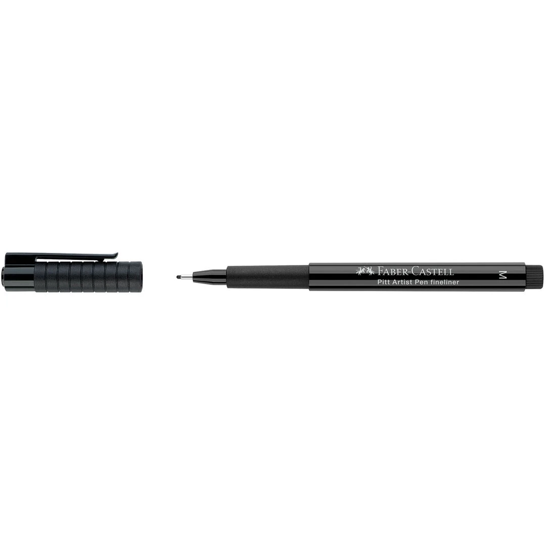 Faber-Castell PITT Artist Pen Medium Black (199) Drawing & Colouring 3 Faber-Castell PITT Artist Pen Medium Black (199) Drawing & Colouring