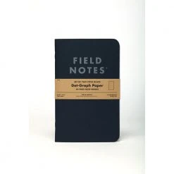 Field Notes Pitch Black Note Book 2-pack