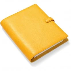Filofax Finsbury A5 Leather Organiser Mustard