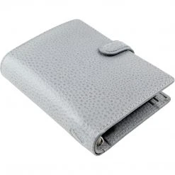 Filofax Finsbury Mini Leather Organiser Slate Grey