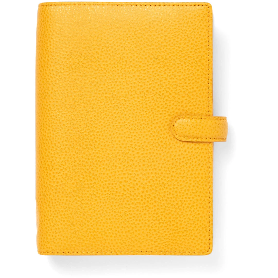 Filofax Finsbury Personal Leather Organiser Mustard 4 Filofax Finsbury Personal Leather Organiser Mustard