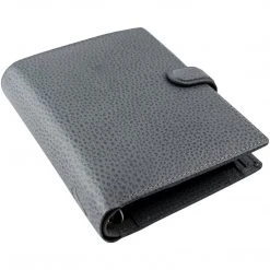 Filofax Finsbury Pocket Organiser Slate Grey Leather Gifts