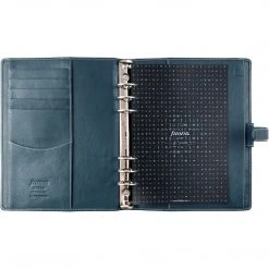 Filofax Holborn A5 Leather Organiser Blue Gifts For Him