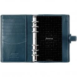 Filofax Holborn Leather Personal Organiser Blue 8 Filofax Holborn Leather Personal Organiser Blue