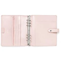 Filofax Malden A5 Leather Organiser Pink