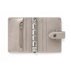 Filofax Malden Mini Leather Organiser Stone