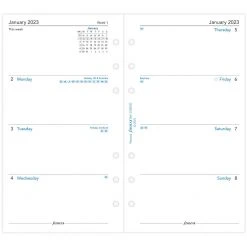Filofax Week On Two Pages English Monday Start 2023 Personal