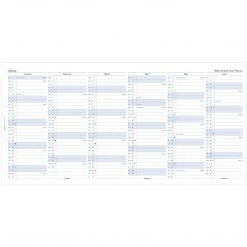 Filofax Diary Refill A4 Year Planner Vertical 2023