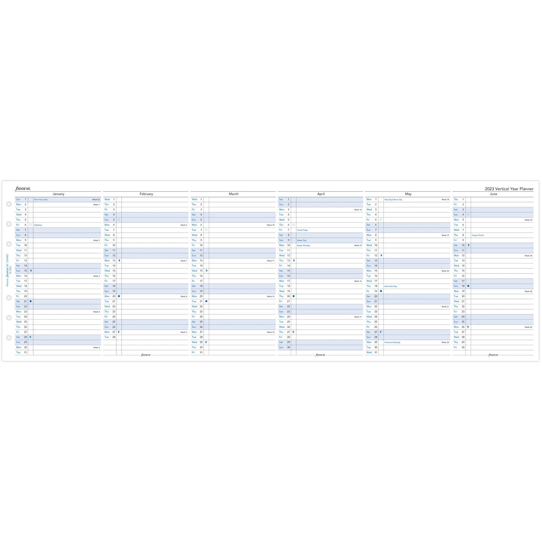 Filofax Personal Year Planner Vertical 2023 Diaries 3 Filofax Personal Year Planner Vertical 2023 Diaries