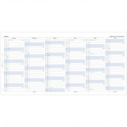 Filofax Filofax Diary Refill Year Planner Vertical 2024 A4