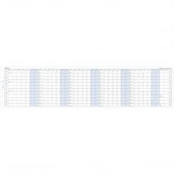 Filofax Year Planner Horizontal 2024 Pocket Diaries