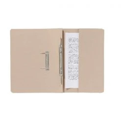 Exacompta Guildhall Pocket Spiral File 285gsm Buff 347-BUFZ