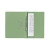 Filing & Folders Exacompta Guildhall Pocket Spiral File 285gsm Green 347-GRNZ