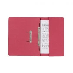 Exacompta Guildhall Pocket Spiral File 285gsm Red 347-REDZ