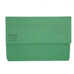 Guildhall Exacompta Forever Document Wallet Manilla Foolscap Bright Green 211/5004 Filing & Folders