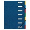 Europa Filing & Folders Exacompta Harmonika 7-Part File A4 Blue 55072E