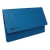 Exacompta Europa Pocket Wallet Foolscap Blue 5255Z