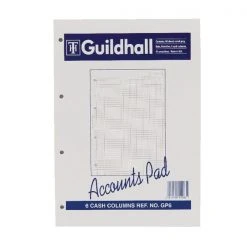 Exacompta Guildhall 6-Column Cash Account Pad A4 GP6