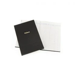 Exacompta Guildhall Company Visitors Book 160 Pages Blue T253