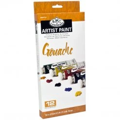 Royal & Langnickel 21ml Gouche Paint 12 Tubes Painting & Drawing Sets