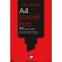 Goldline Layout Pad A4