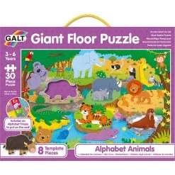 Contemporary And Traditional Jigsaws GALT Giant Floor Puzzle - Alphabet Animals