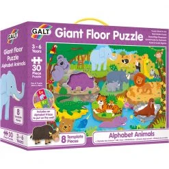 Contemporary And Traditional Jigsaws GALT Giant Floor Puzzle - Alphabet Animals