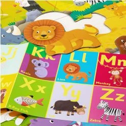Contemporary And Traditional Jigsaws GALT Giant Floor Puzzle - Alphabet Animals