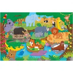 Contemporary And Traditional Jigsaws GALT Giant Floor Puzzle - Alphabet Animals