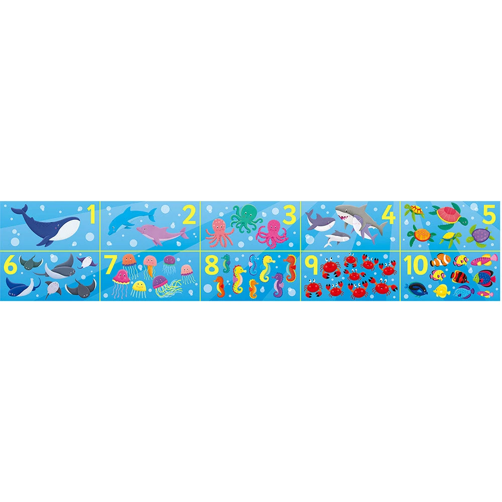 Contemporary And Traditional Jigsaws GALT Giant Floor Puzzle - Counting Creatures 5 Contemporary And Traditional Jigsaws GALT Giant Floor Puzzle - Counting Creatures