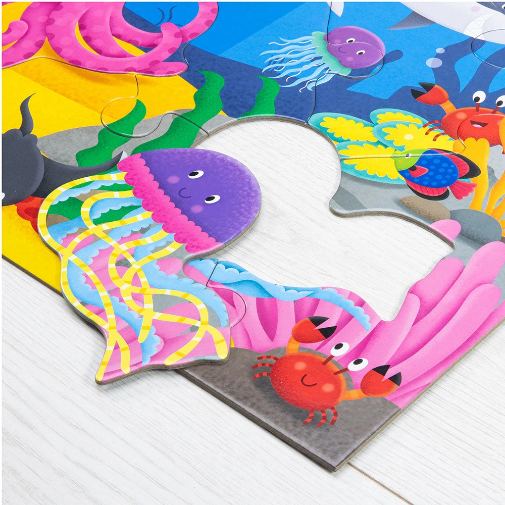 Contemporary And Traditional Jigsaws GALT Giant Floor Puzzle - Counting Creatures 12 Contemporary And Traditional Jigsaws GALT Giant Floor Puzzle - Counting Creatures