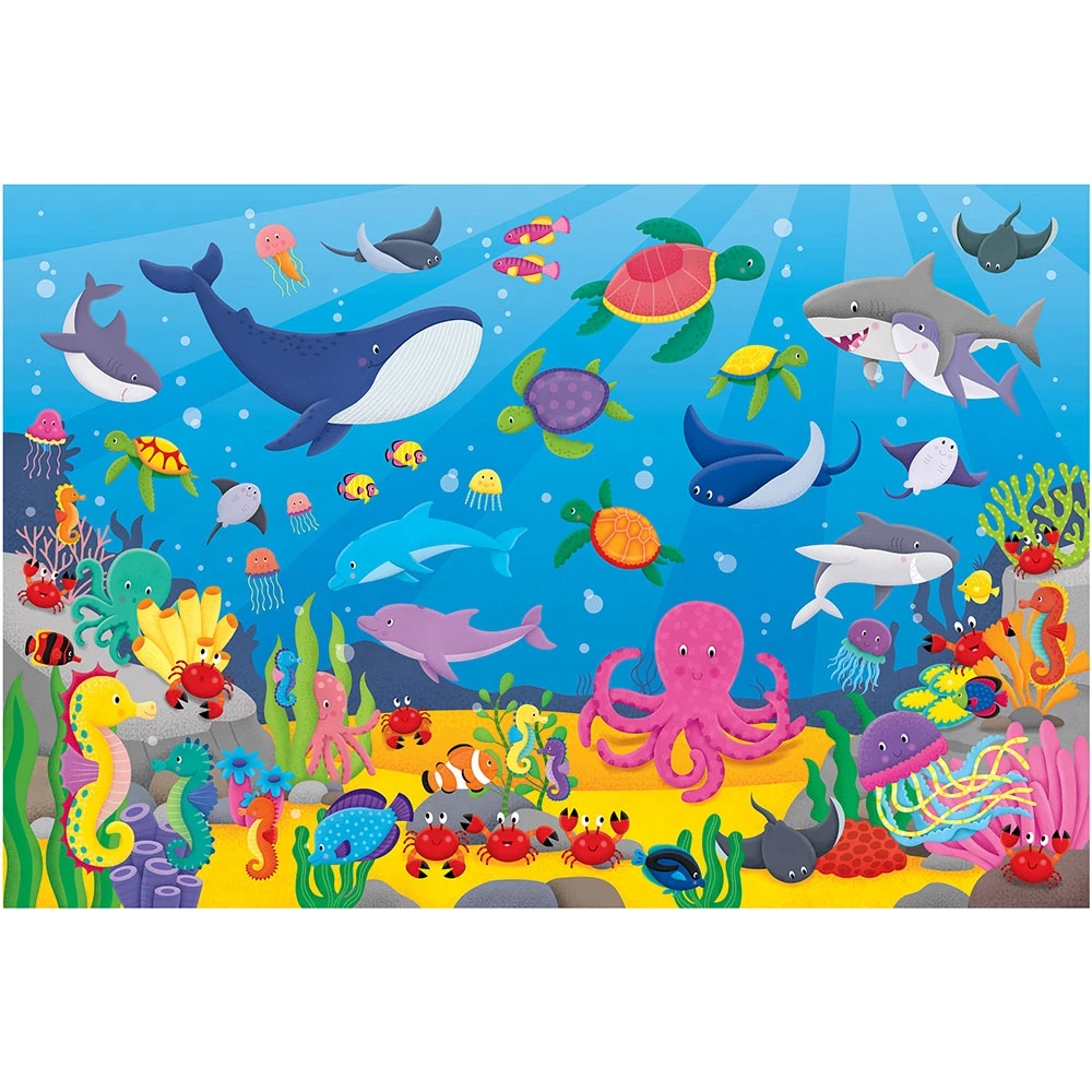 Contemporary And Traditional Jigsaws GALT Giant Floor Puzzle - Counting Creatures 6 Contemporary And Traditional Jigsaws GALT Giant Floor Puzzle - Counting Creatures
