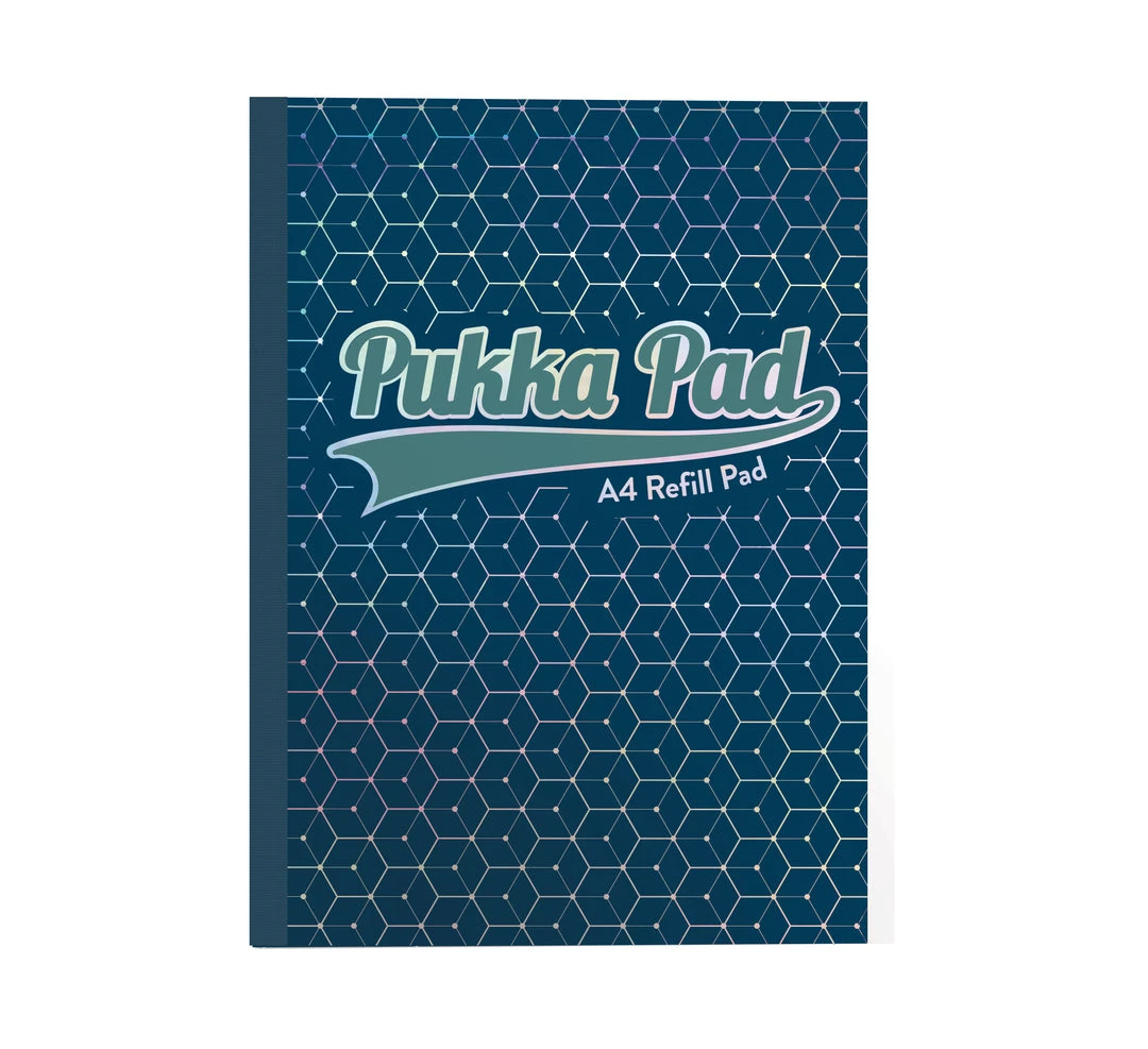 Pukka Glee Refill Pad A4 400 Page Dark Blue 3 Pukka Glee Refill Pad A4 400 Page Dark Blue