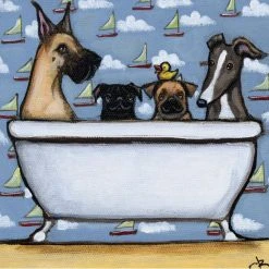 Green Pebble Claire Brierley - Who Doesn't Love A Bath?